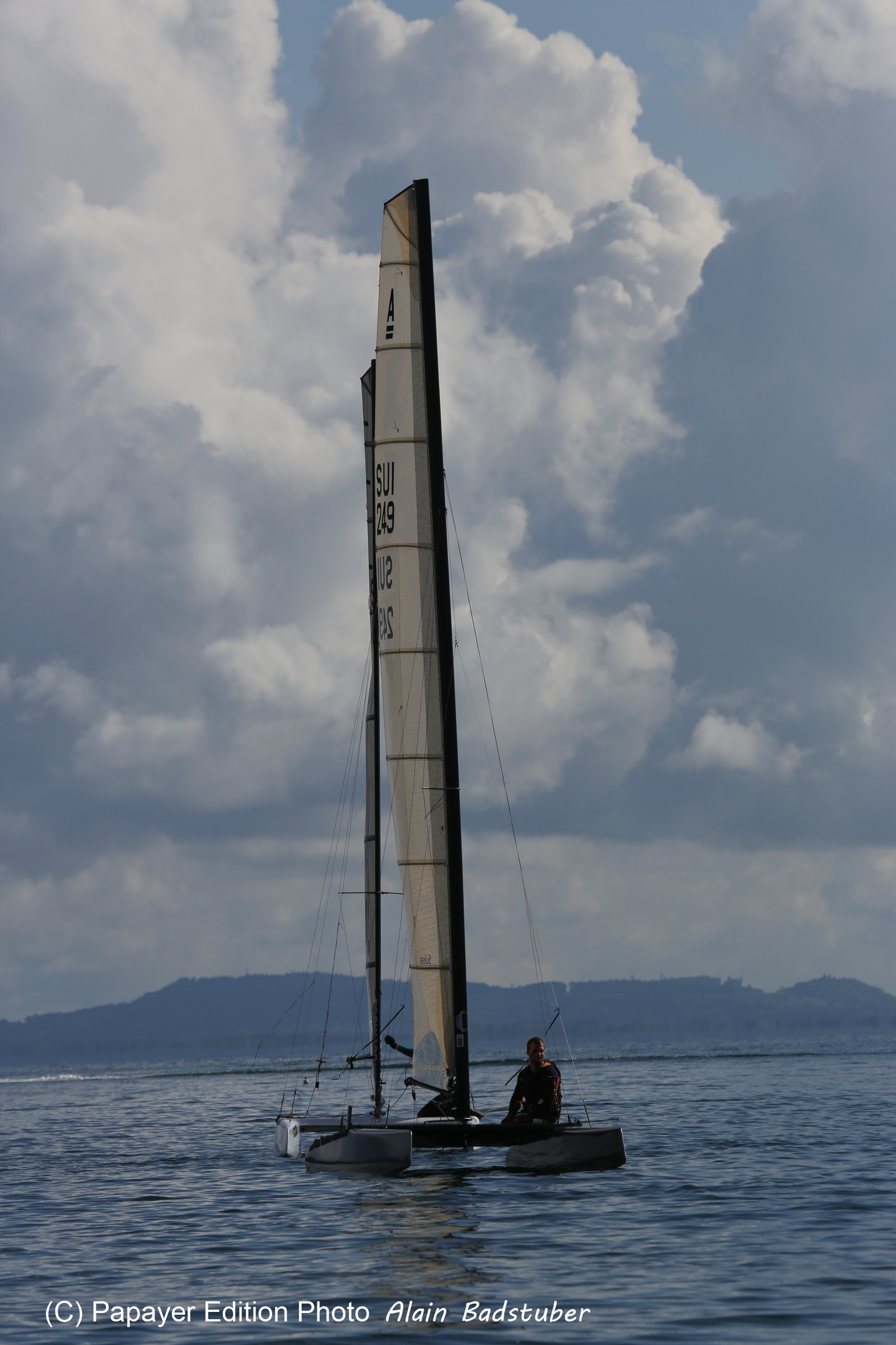 Les Catamarans A-Cat à Bevaix