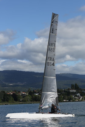 Les Catamarans A-Cat à Bevaix