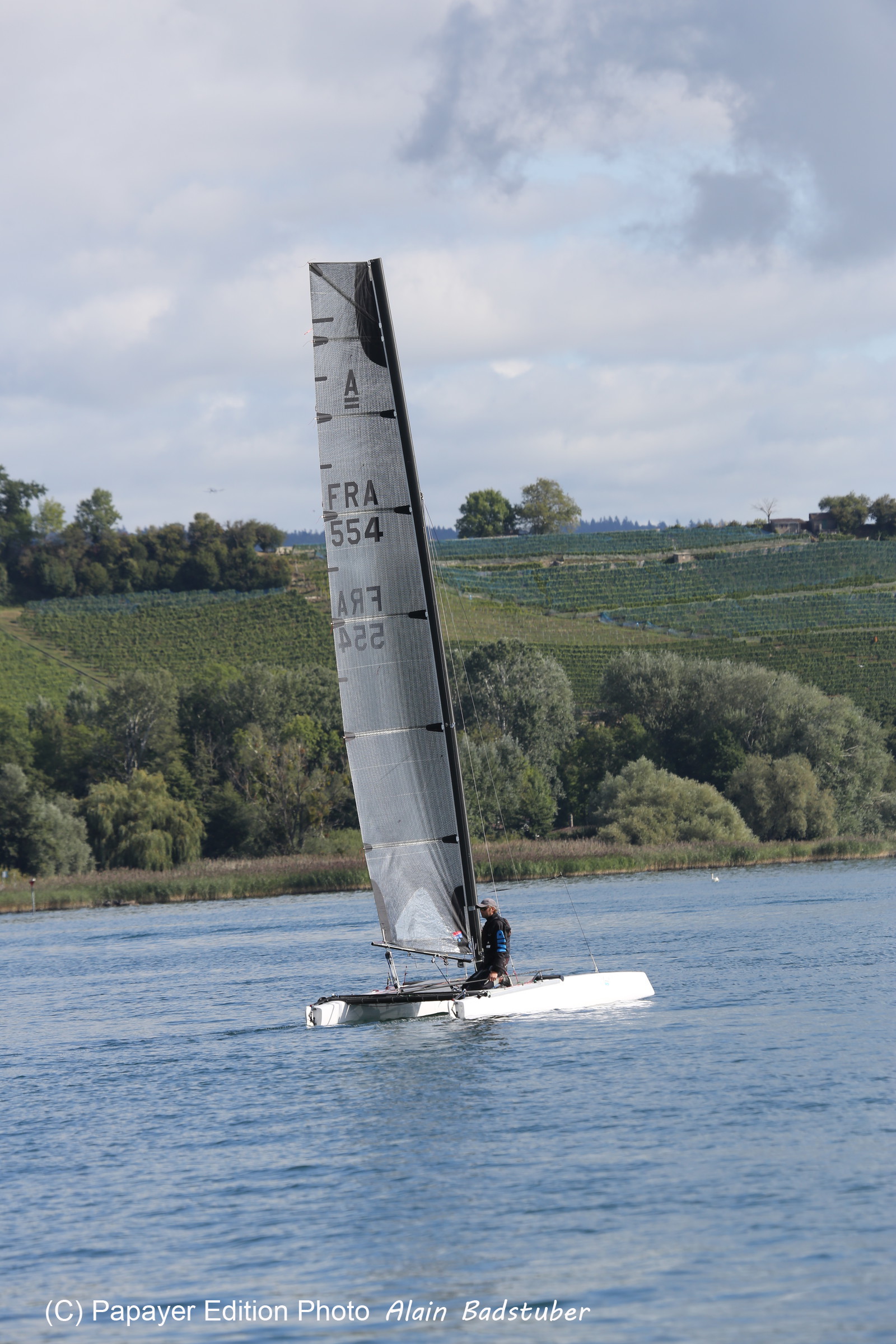 Les Catamarans A-Cat à Bevaix